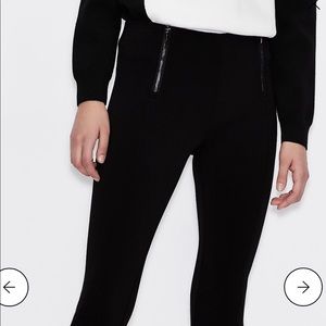 A/X zipper pocket leggings.